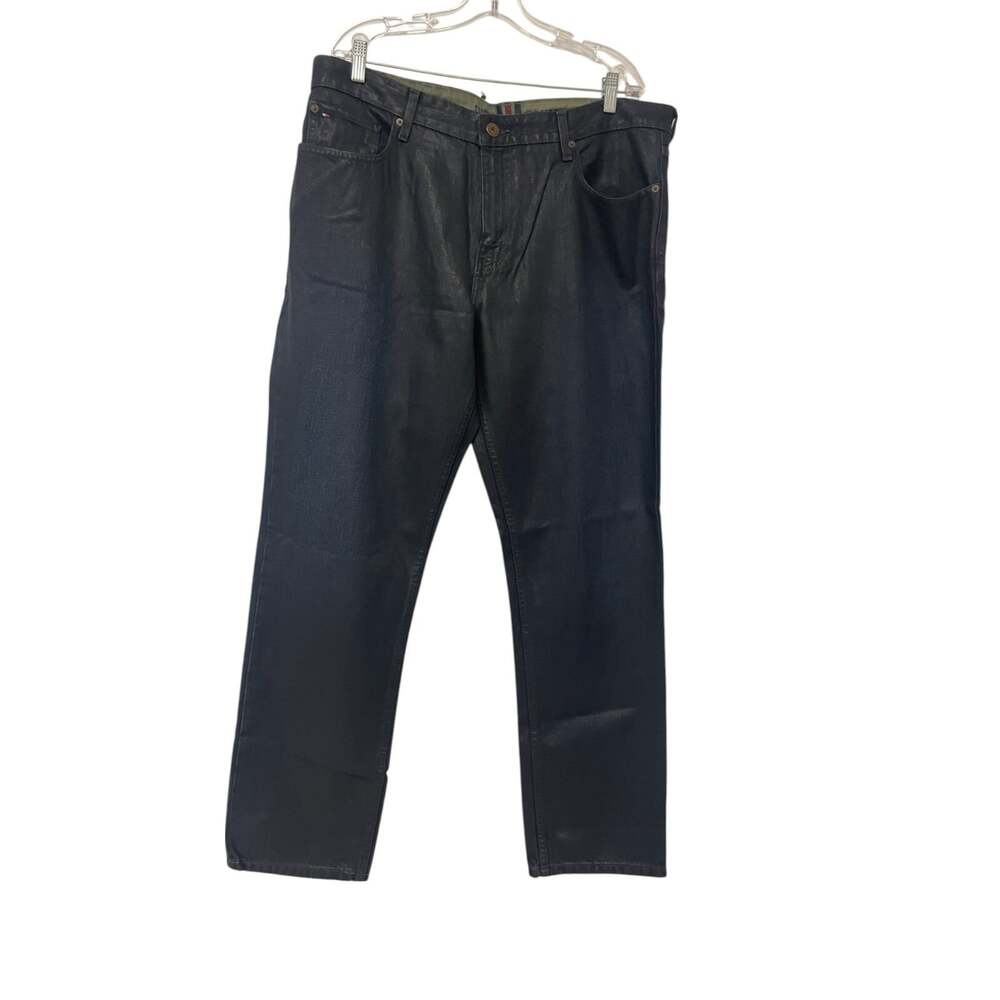 Tommy Hilfiger Bleecker Slimmest Fit Jeans Mens Size 38X32 Romeo Blue Denim NWT